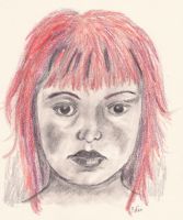 With red Hair